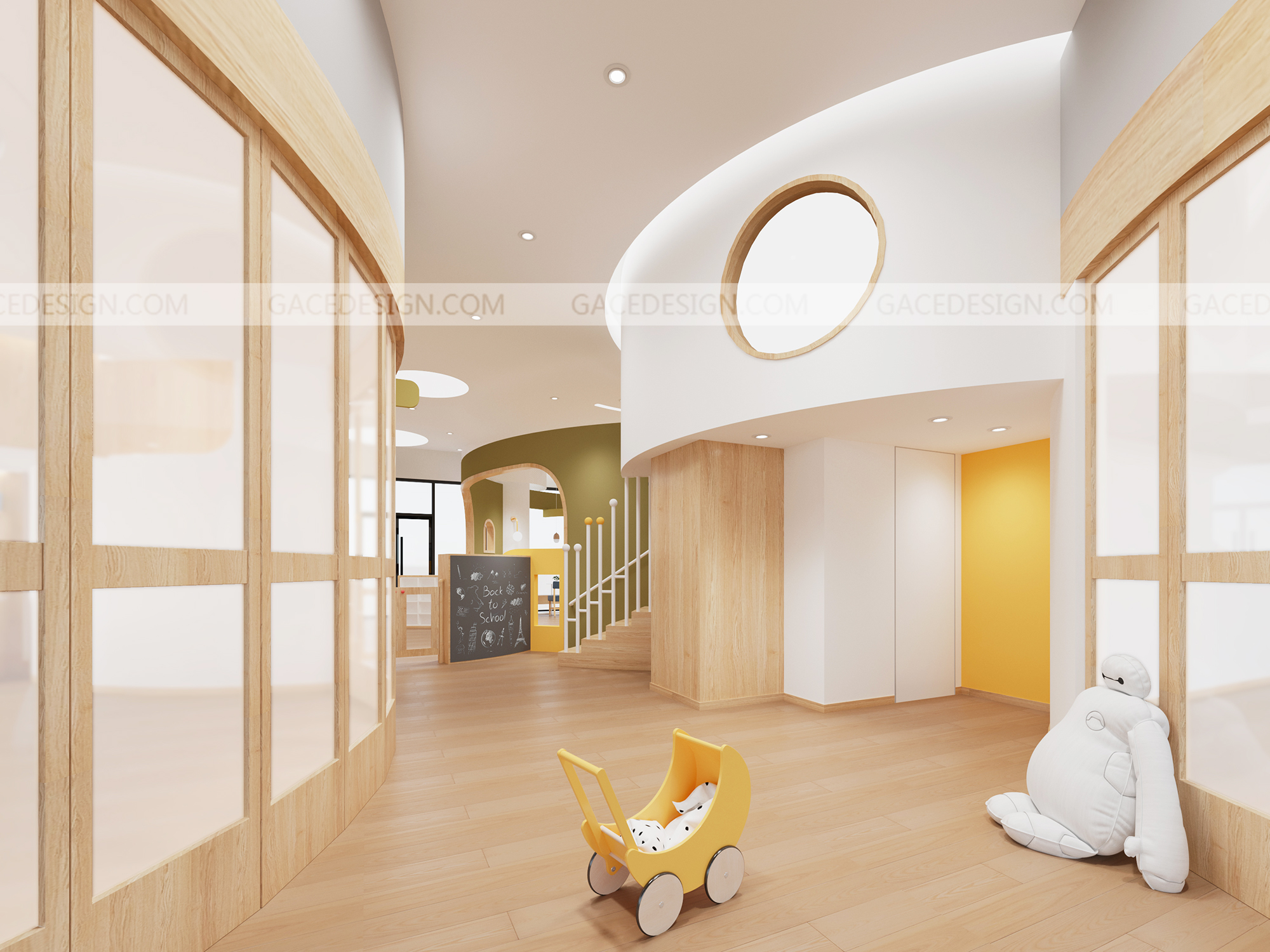 幼兒園走廊設(shè)計(jì)有哪些要點(diǎn)？